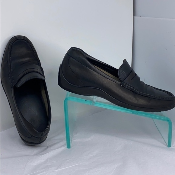 Men’s Tod’s Sz 7.5 Black Leather Slip On Shoes main image 8